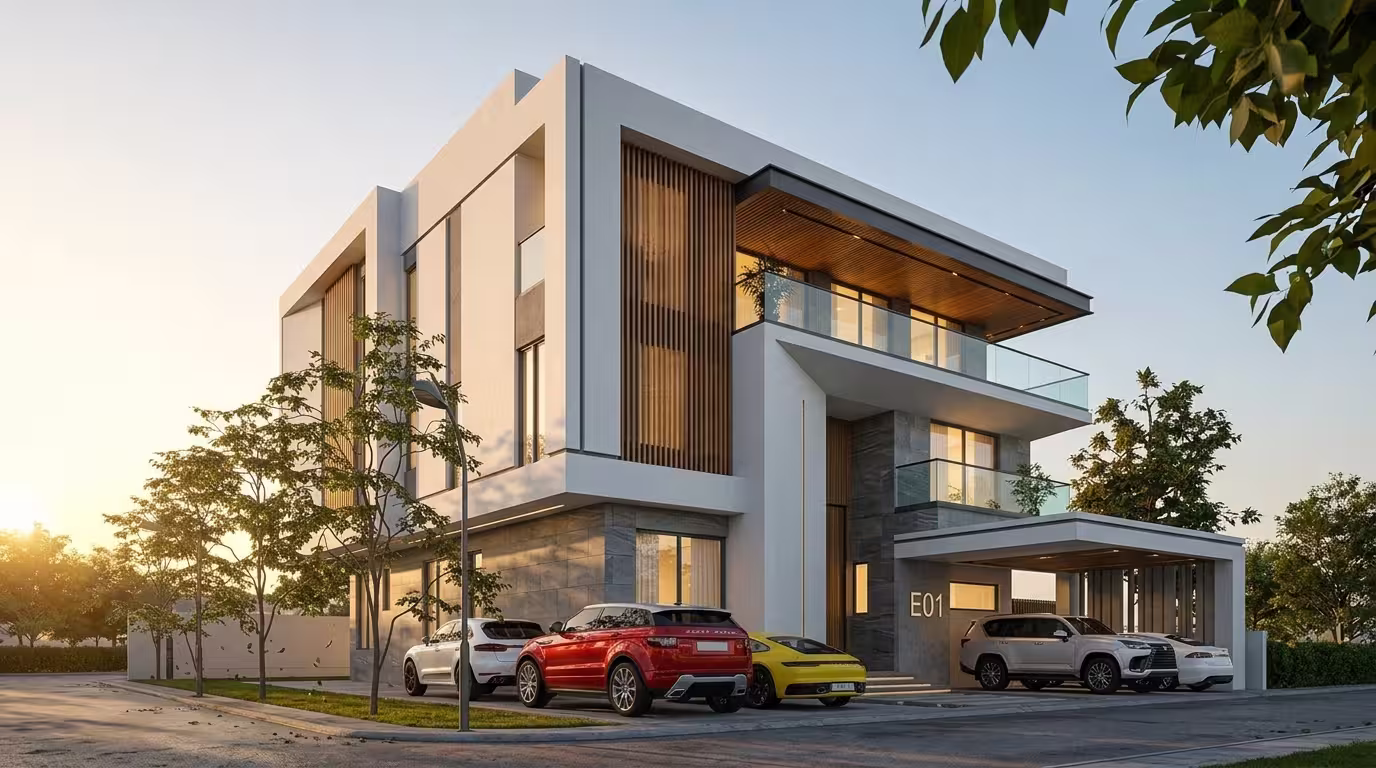 Render arquitetônico profissional